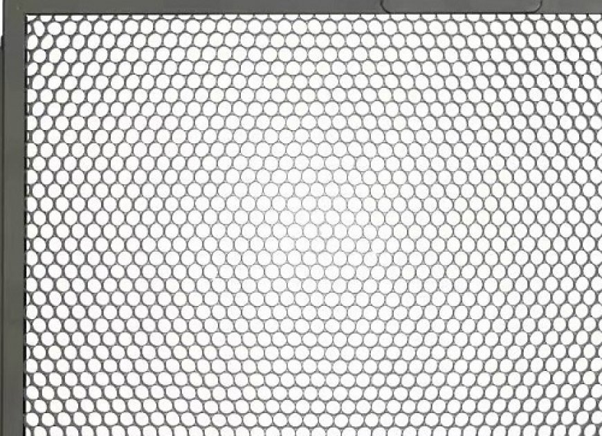 Black Polycarbonate 3.5mm honeycomb LED light grid