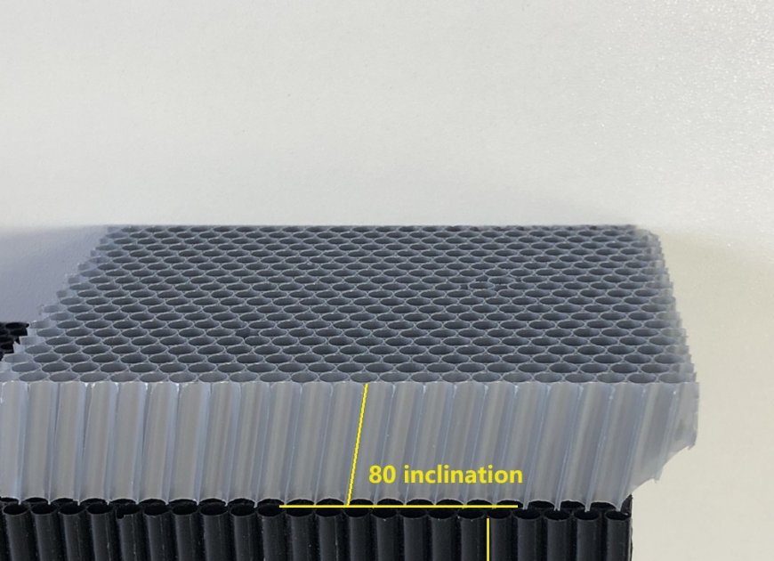 Angled-Tube PC Honeycomb Core | Directed Airflow Optimization