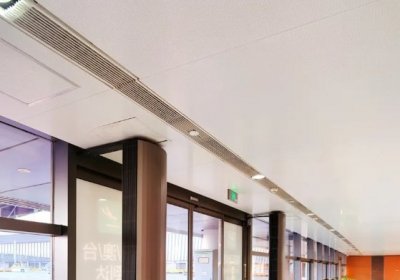 Say Goodbye to Strong Wind Discomfort! PC Honeycomb Core Creates an Even and Gentle "Air Door"